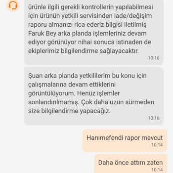 Trendyol Ve Media Markt Servis Belgeli Ayıplı Ürün...