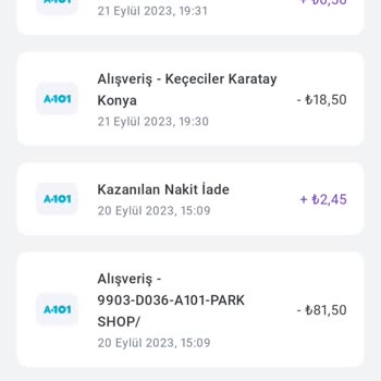 A101 Hadi Nakit İadesi Yapmadı!