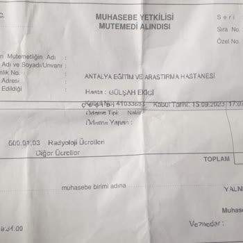 Antalya Eğitim ve Araştırma Hastanesi Yüksek Haksız Fatura