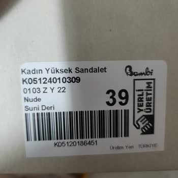 Bambi Ayakkabı Bambi Ürünün Arkasında Durmuyor