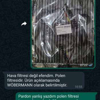 Ustaparcaci.com Ustaparçacı Yanlış Gönderdiği Ürünün Arkasında Durmuyor.