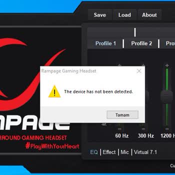 Rampage RM-K19 Driver Device Unactive