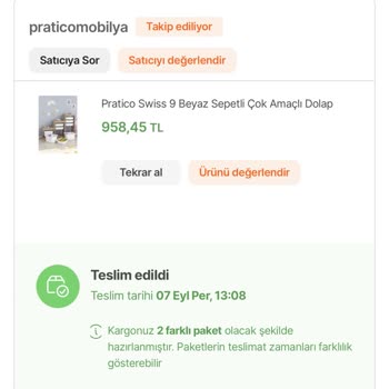 Hepsiburada Ürünümü Göndermiyor!