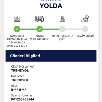 Ceva Kızıltepe Ürünümü Teslim Etmiyor