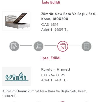 Vivense İptal Edilen Ürünümün İade Ücreti Yatmadı
