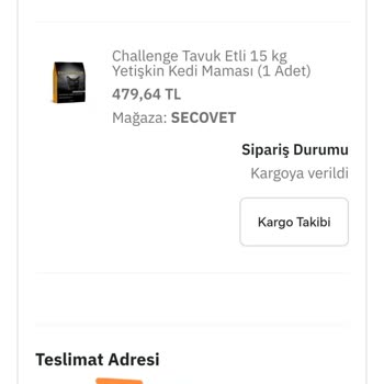 SecoVet Kargomu Hâlâ Getirmediler!