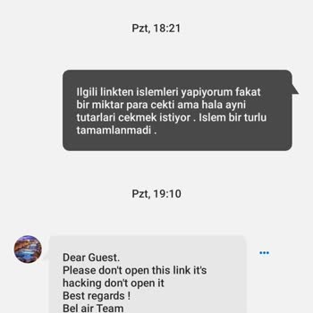 Booking.com Hacklenmesi Ve İade Etmemesi