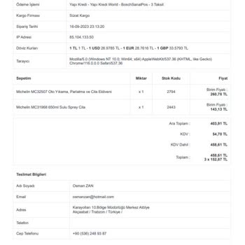 Hausport 10 Gündür Siparişimi Göndermiyor