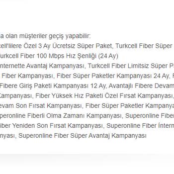 Turkcell Superonline Beni İstediğim Tarifeye Geçirmiyor