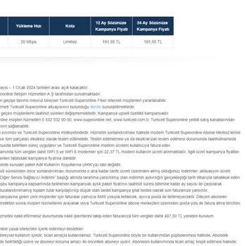 Turkcell Superonline Beni İstediğim Tarifeye Geçirmiyor