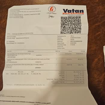 Manavgat Vatan Bilgisayar Şubesi Müşteri Memnuniyetsizlik