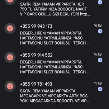 Vippark Vip Park Mesaj Sorunu