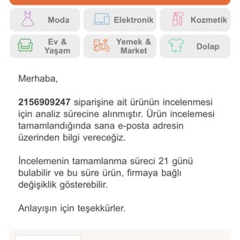 Trendyol Paramı İade Etmiyor