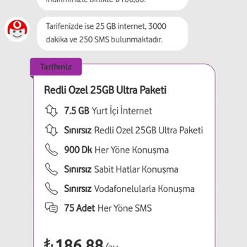 Vodafone Fatura Sorunu