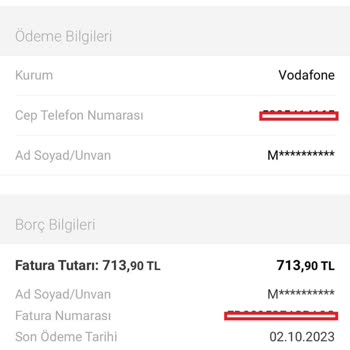 Vodafone Haksız Cayma Bedeli