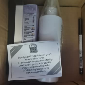 A101 Eksik Ürün Gönderimi Ve İade Talebi