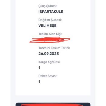 Aras Kargo Velimeşe Şubesi İnanılmaz Bir Şekilde Sorumsuz