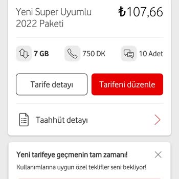 Vodafone 73 TL Fatura Yerine 117 TL Fatura Kesiyor.