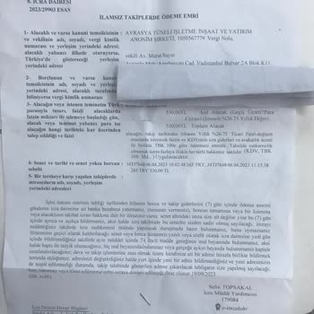 Avrasya Tüneli Geçiş Ücreti Mağduriyeti