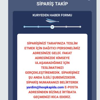 Hoopkapıda Bir Türlü Gelmeyen Kargo