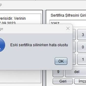 E-Güven E-İmza Yenileme İşlemleri