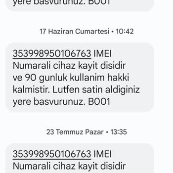 Samsung Telefon Samsung Kayıt Dışı Telefon