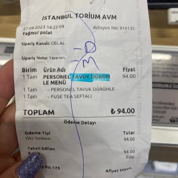 Dürümle Müşteriye Davranılan Ters Davranış