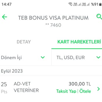 TEB Size Özel 75 TL Bonus Kampanyası