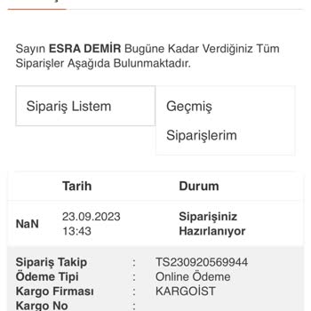 Bkmkitap BKM Adres Değişikliği Yapmıyor Üstelik Kargoya Dahi Verilmedi Sipariş