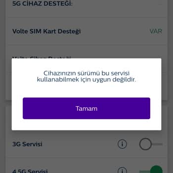 Türk Telekom Volte-wi-fi Arama Cihaz Desteğini Kesmiş