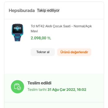 Hepsiburada TCL Marka, Su Geçirdi Diye Garanti Dışı Kalan Su Geçirmez Saat!
