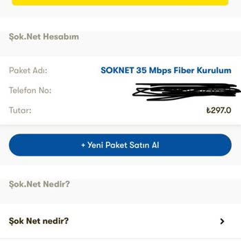 Şok Net'in Bir Ayda 127 TL Zamlanması