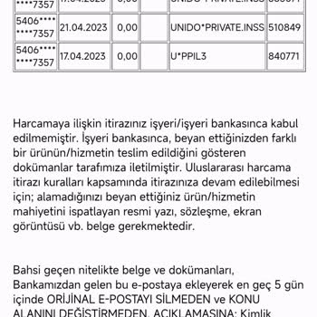 İş Bankası Hesabına Gelene İade Hesabına Gelmeyene Olumsuz