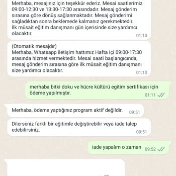 Gedik Üniversitesi Para İadesi Yapmıyor