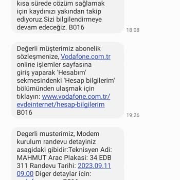 Vodafone Net Taahhüt Yenileme Yanıltıcı Bilgi