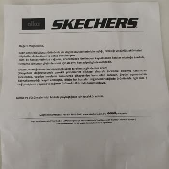 Skechers 1 Giymede Deforme Oldu