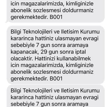 Türk Telekom Kamu Tarifesi Eksik Evrak İşgüzarlığı