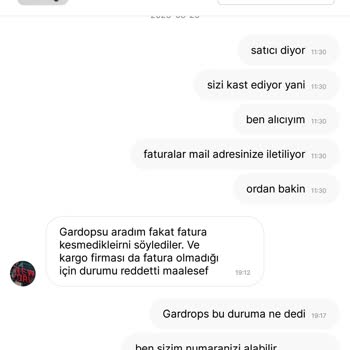 Gardrops Uygulamasından Paramı Alamıyorum