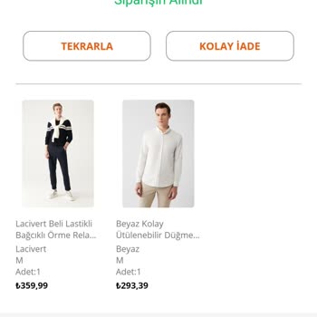 Avva Giyim Ürünlerim Bir Hafta Geçmesine Rağmen Kargoya Verilmedi