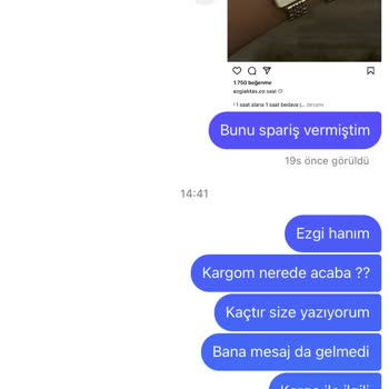 Ezgiaktas.co Tarafından Kargom Gelmedi.