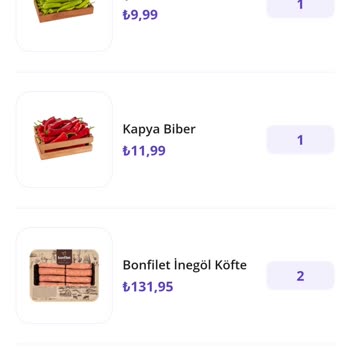 Getir Büyük Siparişimi. Eksik Getirdi Yetmemiş Gibi Getirmiyor