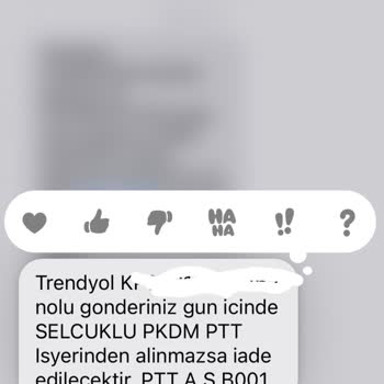PTT Kargo Ürünümü Teslim Etmiyor!