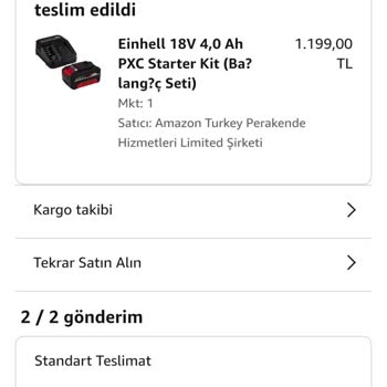 Amazon Müşteri Temsilcisi Yanlış Bilgi Vererek Mağdur Etti.