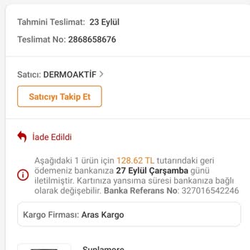 Aras Kargo Kargo Tesliminin Yapılmaması