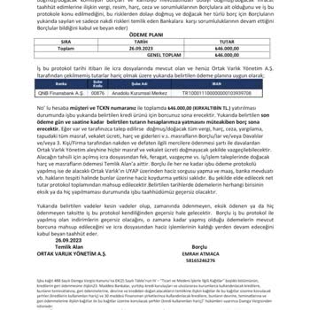 Ortak Varlık Yönetim Borcumu Ödediğim Halde Dosyam Kapanmadı