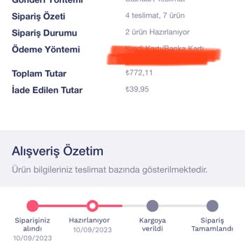Penti Parasını Ödediğim Ürünleri Stokta Yok Diyerek Göndermiyor