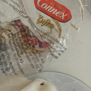 BİM Başak Gıda Connex Yufkadan Sinek Çıktı