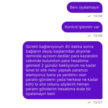 Sahabet Para Çekme Hesabıma Para Geçmedi