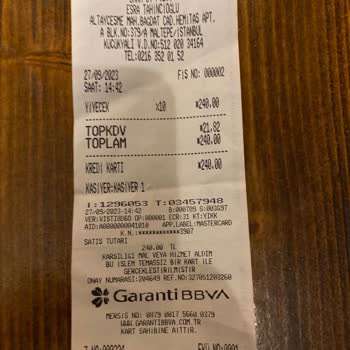 BanaBi Piliç Fazla Ücret Alındı!