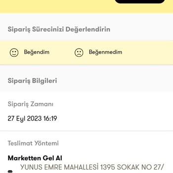 Şok Marketler Ürünlerim Gelmedi, Ödememi Geri İstiyorum